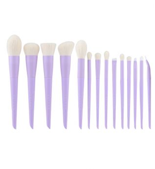 The Lavender Series Makeup Brush Set