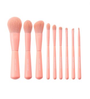 9pcs Dancing Girl Makeup Brush Set